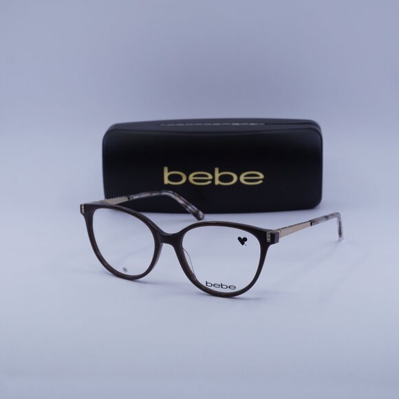 Bebe BB5215 232 Cat Eye Eyeglasses 52mm – Mink - Picture 4 of 10